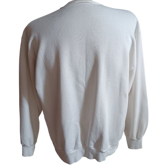 XL Vintage University Nebraska Huskers Sweatshirt AOP Plaid BIG RED Graphics - Picture 8 of 11